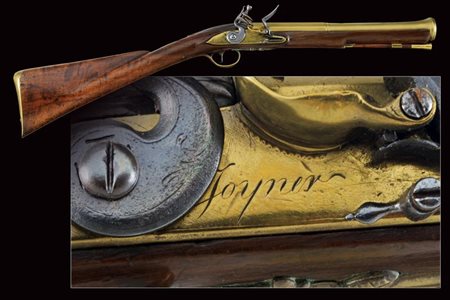 Trombone a pietra focaia da marina firmato Joyner