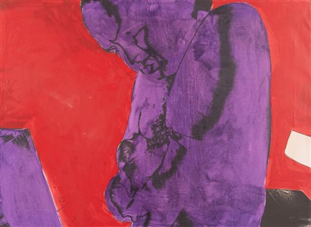 Tano Festa  (Roma, 1938 - Roma, 1988) 
Senza titolo 1976
Riporto fotografico su tela 54,5x74,5 cm