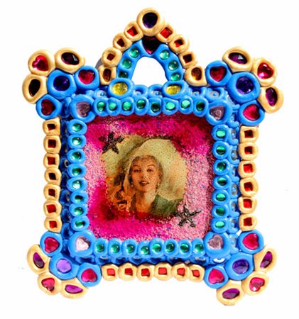 RONDA Omar (Portula (Bi) 11/09/1947) Marilyn Iron Frozen, 2012 tecnica mista...