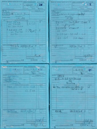 GOST Giorgio (Salsomaggiore, 1962) N. 1600 pluri-bolle! Old Economy, 2011...