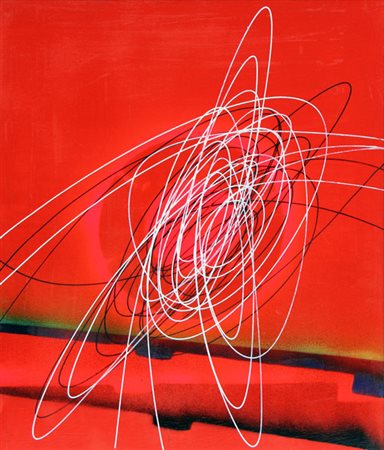 CRIPPA Roberto (Monza 07/05/1921 - Bresso 19/03/1972) Spirale, 1951 olio su...