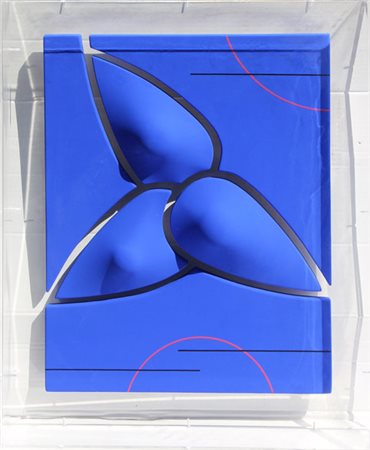 BASSANI Andrea (Martinengo, 1954) Senza titolo acrilico su tele sagomate...