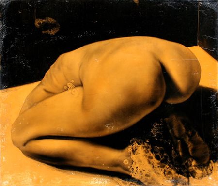 GUIDA Federico (Milano 01/01/1969) Stone, 2008 olio su tela cm. 53 X 61.5...