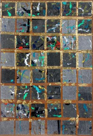 BIANCO Remo (Dergano, 1922 - Milano, 1988) Senza titolo, 1971 tecnica mista...