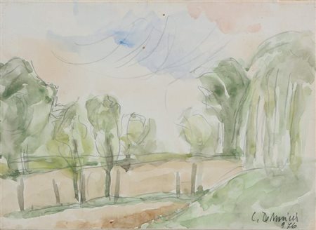 DE AMICIS Cristoforo (Alessandria 01/01/1902 - Milano 01/01/1987) Senza...