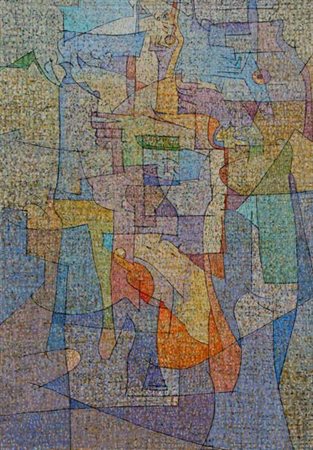 BALSAMO Vincenzo (Brindisi 27/06/1935) Senza titolo, 1994 olio su tela cm. 60...