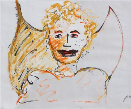 FESTA Tano (Roma 02/11/1938 - Roma 09/01/1988) Ninetto, 1971 acrilico su...