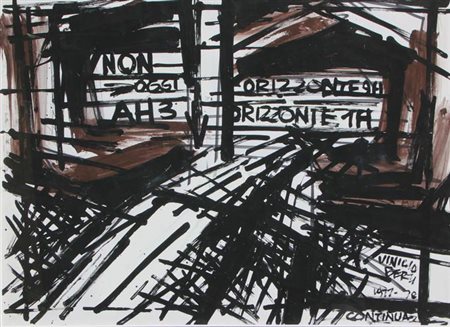 BERTI Vinicio (Scandicci 11/06/1921 - Firenze 01/01/1991) Senza titolo, 1978...