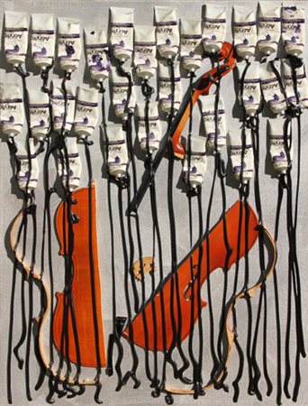 ARMAN Fernandez (Nizza 17/11/1928 - New York 22/10/2005) Senza titolo, 2002...