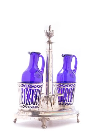 Oliera in argento, Francia secolo XVIII