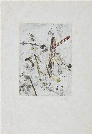 MATTA ROBERTO SEBASTIAN ANTONIO (1911 - 2002) - Droites Libérées II.