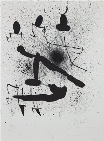 MIRO' JOAN (1893 - 1983) - Libertà di Libertà.