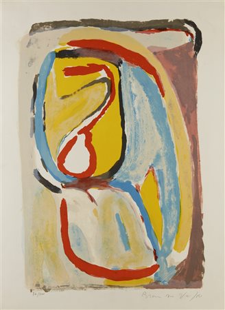 VAN VELDE ABRAHAM GERARDUS (1895 - 1981) - Senza titolo.