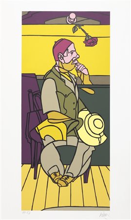 ADAMI VALERIO (n. 1935) - Senza titolo.