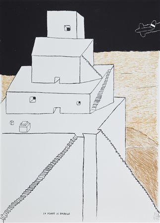 SOTTSASS ETTORE (1917 - 2007) - Torre di Babele.