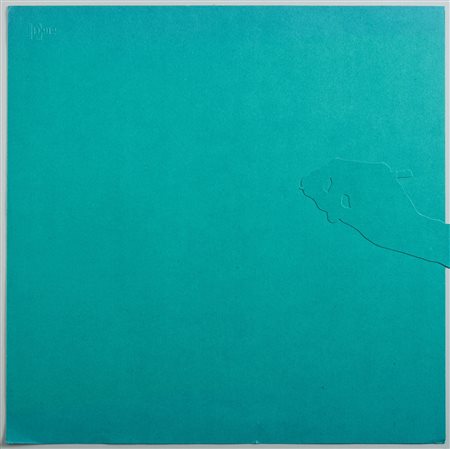 PAOLINI GIULIO (n. 1940) - Senza titolo (Blu).