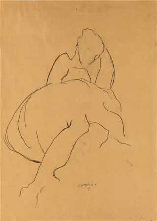 SCHEGGI PAOLO (1940 - 1971) - Senza titolo.