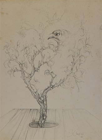 CLERICI FABRIZIO (1913 - 1993) - L'albero di Horus.