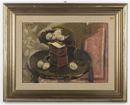 CAPPELLO EMANUELE (n. 1936) - Natura morta.