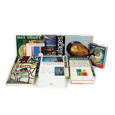 Lotto di 13 coffee books relativi all'arte e agli artisti del XX secolo