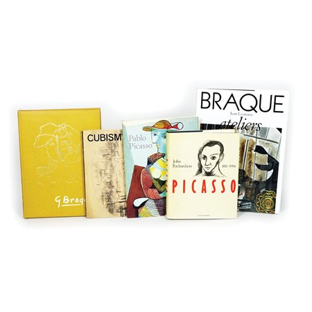 Lotto di 5 coffee books relativi al cubismo