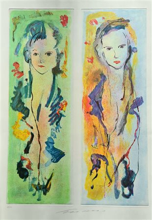 Ernesto Treccani, Le amiche