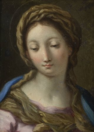 PITTORE ANONIMO<BR>"Madonna" inizi XIX secolo
