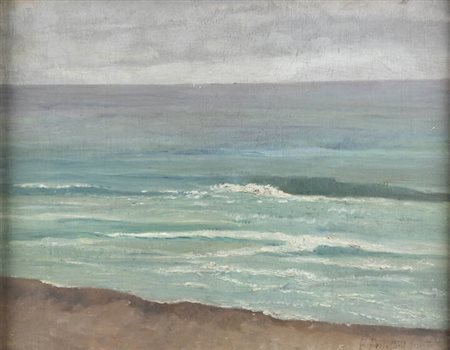 EMILIA FERRETTINI ROSSOTTI<BR>Torino 1866 - 1950<BR>"Alassio"