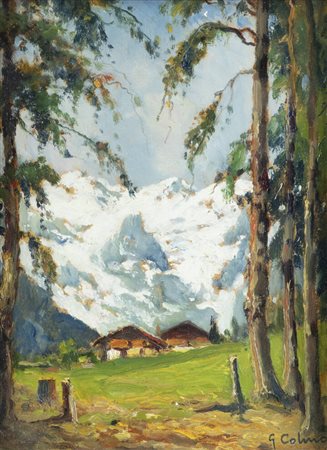 GIOVANNI COLMO<BR>Torino 1867 - 1947<BR>"Macugnaga"