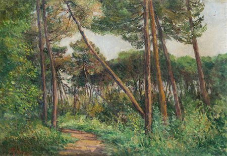 ANGELO GARINO<BR>Torino 1860 - 1945 Nizza (Francia)<BR>"Pineta"