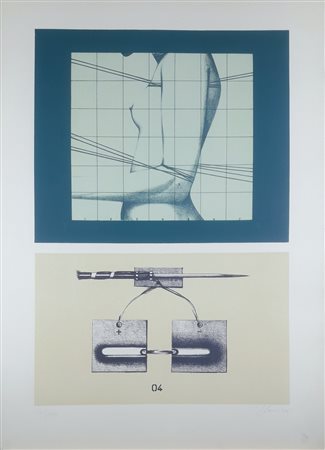 SARRI SERGIO Torino 1938 “Senza titolo” 