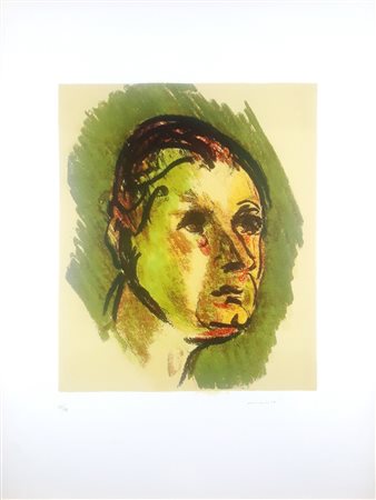 MORLOTTI ENNIO Roma 1891-Venezia 1984 “Autoritratto”