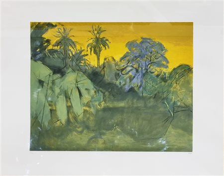 SUGHI ALBERTO Cesena 1928-Bologna 2012 “Terre lontane” 