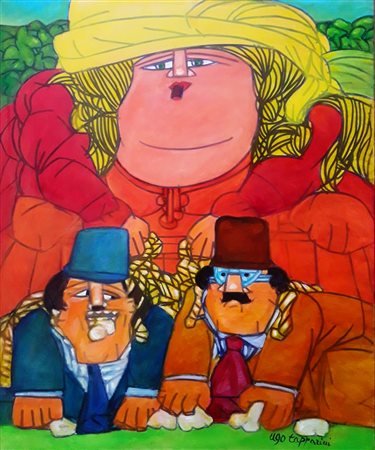 TAPPARINI UGO Lecce 1933 - 2016 “Mariti al guinzaglio” 