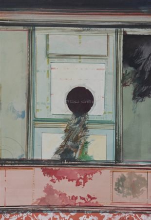 FERNANDO DE FILIPPI (1940) Delirio lucido paranoico , 1964 Olio su tela, cm....