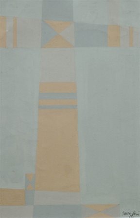 HORACIO GARCIA ROSSI (1929 - 2012) Senza titolo, 1952 Tempera su carta, cm....