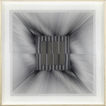 LUDWIG WILDING (1927 - 2010) Single F3 , 1970 Assemblaggio, inchiostri...