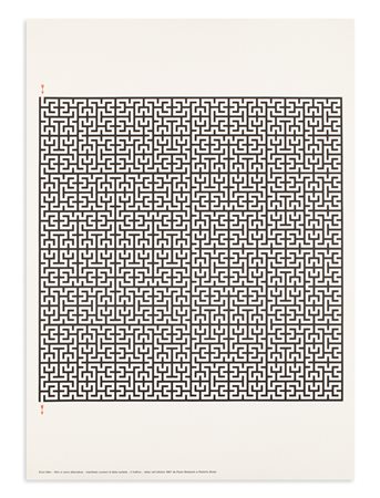 ENZO MARI (1932-1990) - Non ci sono alternative (Il traffico), 1967