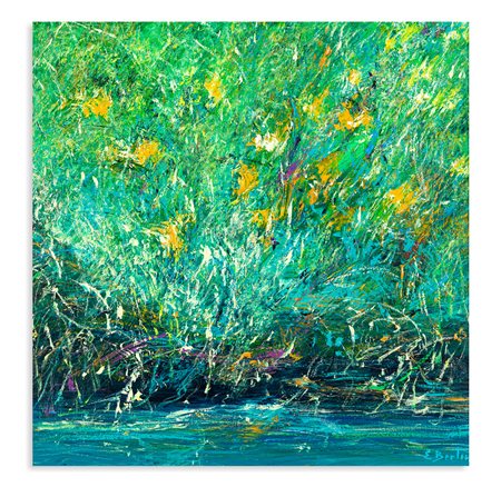 EUGENIO BERTIN (1950) - Lungo la riva, 2000