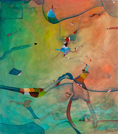 PIETRO SPICA (1953) - Dall'orlo del cratere, 1990