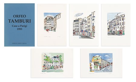 ORFEO TAMBURI (1910-1994) - Case a Parigi, 1993