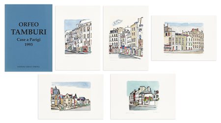 ORFEO TAMBURI (1910-1994) - Case a Parigi, 1993
