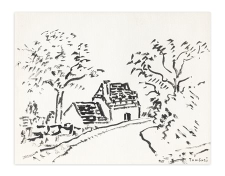 ORFEO TAMBURI (1910-1994) - Senza Titolo