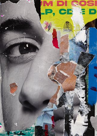 ROBERTO SCALA (1968) - Boy after Mimmo Rotella, 2020