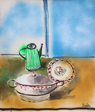 BREDDO, Gastone, Zuppiera e curcuma