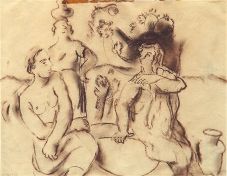 PIRANDELLO, Fausto, Donne alla fonte