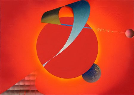 DE GASPERI, Filippo, Paesaggio di Ercole nella Atlantide