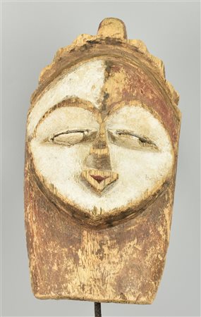 Maschera Tsogo - GABON maschera in legno intagliato 43x23x13 cm XX secolo...
