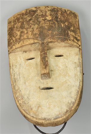Maschera Tsogo - GABON maschera in legno intagliato 37x23x12 cm XX secolo...