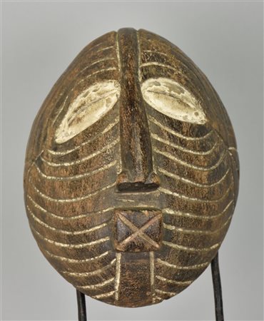 Maschera Luba - CONGO maschera in legno intagliato 20x15x12 cm XX secolo...